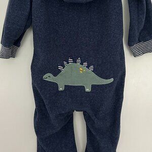 Cute  Dino 1-Piece Sweatsuit 18 M
